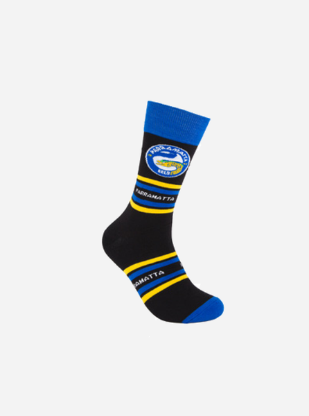 NRL Infant Socks - Parramatta Eels - Set Of Two - Non Slip - Sock - Foto 6