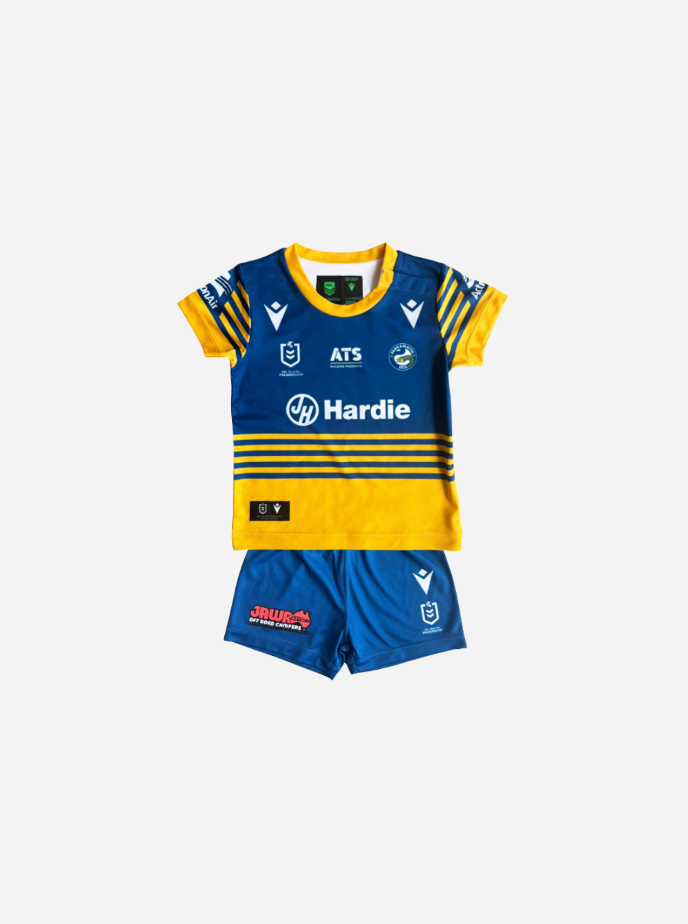 ラグビー パラマタ・イールズ ユニフォーム Parramatta Eels 2025 1/4 Zip Training Top